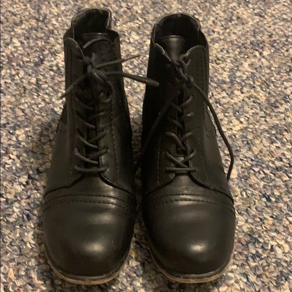 Black Combat Boots